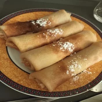 Crêpes au chocolat