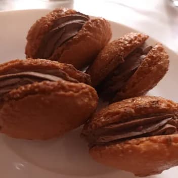 Macaron ancien au chocolat
