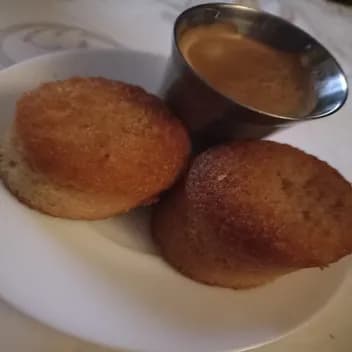 Financier à la pistache